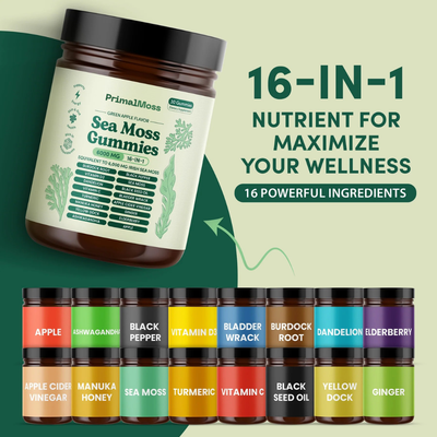 PrimalMoss™ Sea Moss Gummies