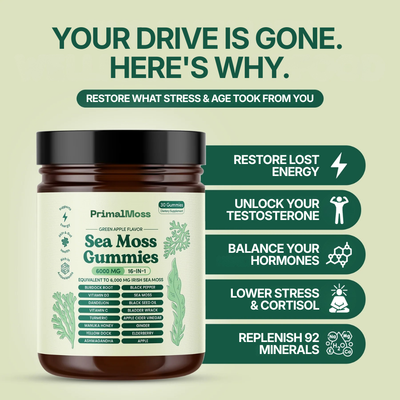 PrimalMoss™ Sea Moss Gummies